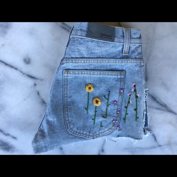 LF Pants - 🌊SOLD🌊Carmar Embroidered Shorts
